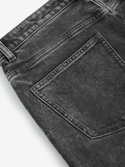 Black Acid Washed - Jeansy w stylu vintage ze stretchem - Image 7 of 9