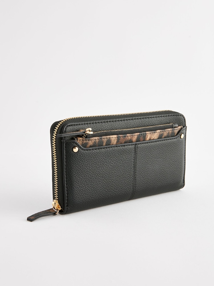 Animal Print Card Slot Purse - Image 1 of 5
