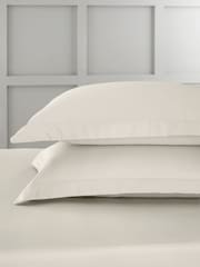 Bianca Set of 2 400 Thread Count 100% Cotton Sateen Oxford Pillowcases - صورة 1 من 4