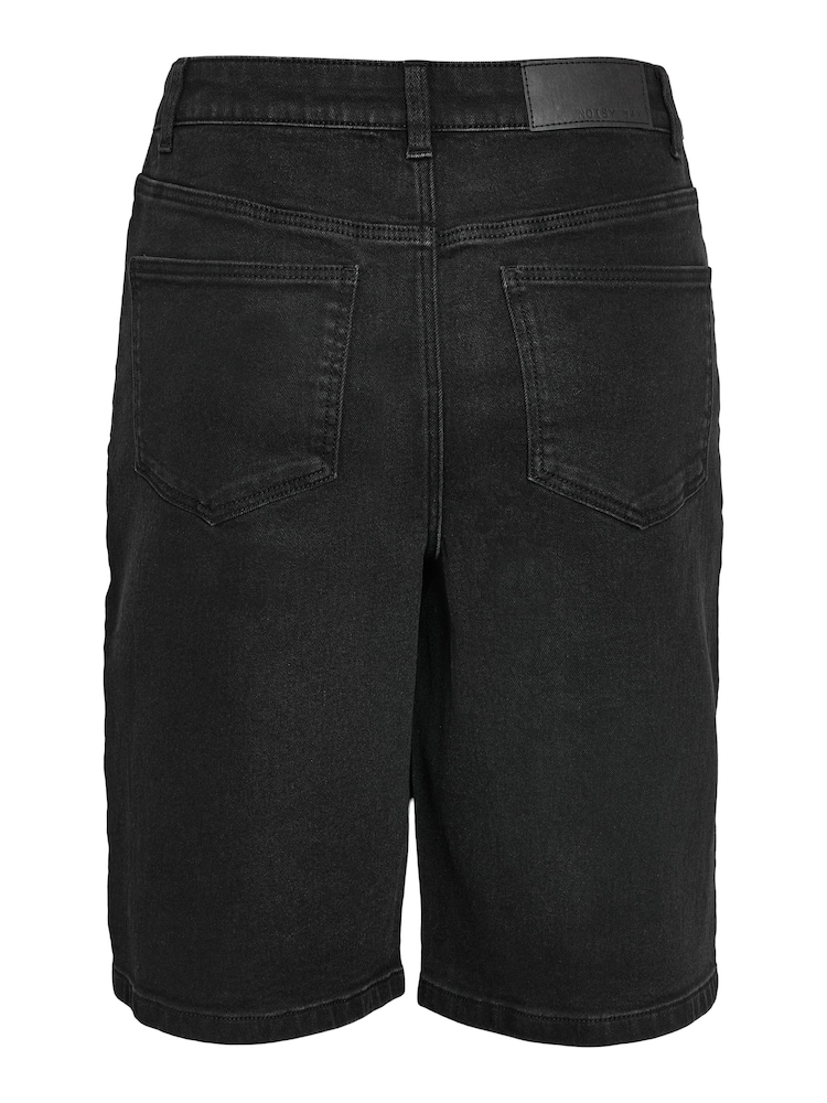 NOISY MAY Jort Länger geschnittene Jeansshorts in lockerer Passform - Bild 5 von 5