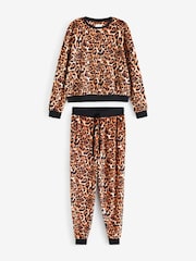 Animal Print Supersoft Long Sleeve Pyjamas - Image 6 of 10