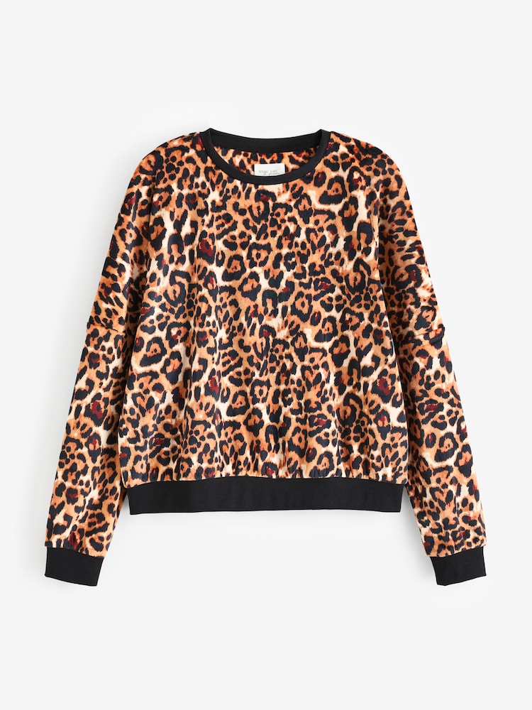 Animal Print Supersoft Long Sleeve Pyjamas - Image 7 of 10