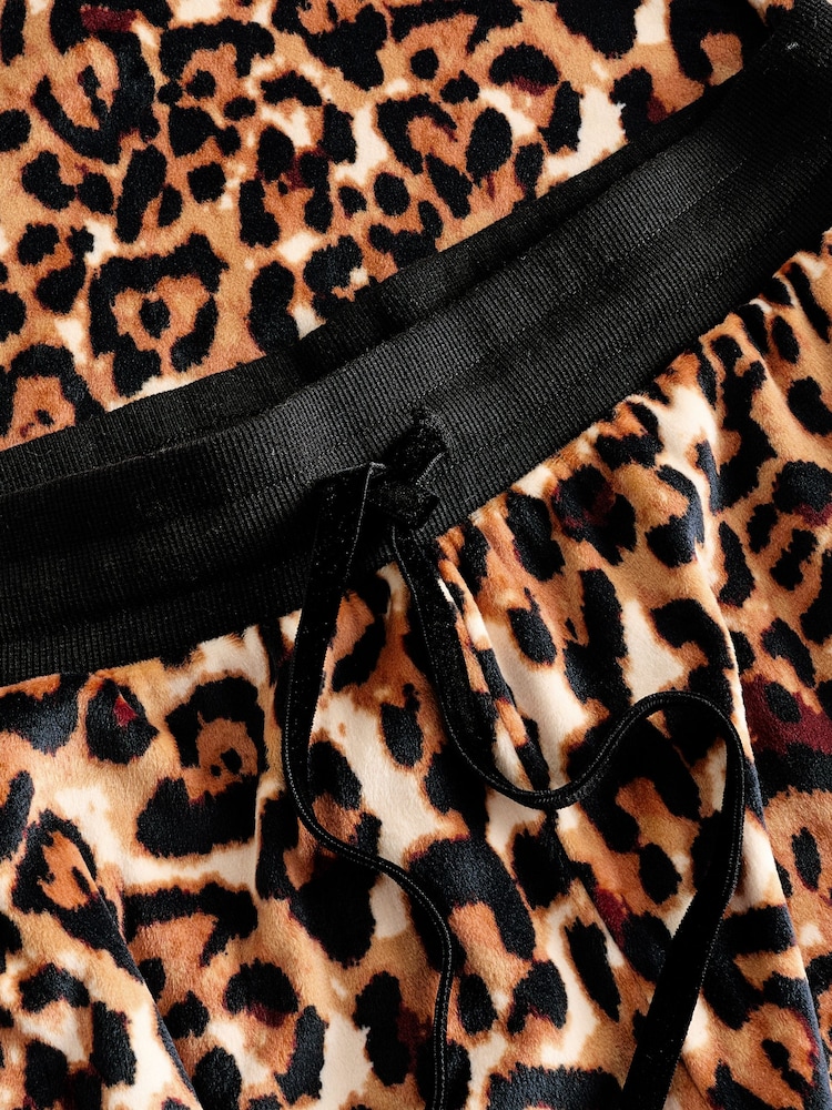 Animal Print Supersoft Long Sleeve Pyjamas - Image 9 of 10