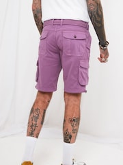 Morado - Pantalones cortos Hit The Action de Joe Browns - Imagen 2 de 5