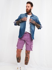 Morado - Pantalones cortos Hit The Action de Joe Browns - Imagen 3 de 5