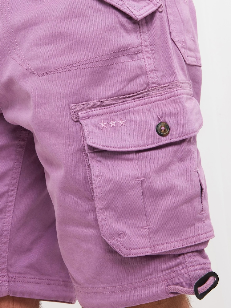 Joe Browns Purple Hit The Action Shorts - Image 4 of 5