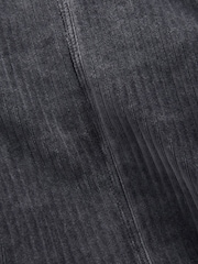 Slate Grey Velvet Soft Touch Jersey Wide Leg Co-Ord Jogger Trousers - Image 6 of 6