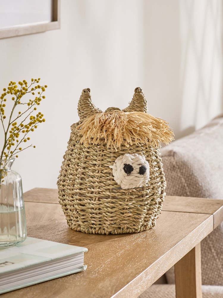 Natural Mini Hamish Basket - Image 1 of 1