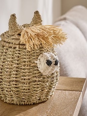 Natural Mini Hamish Basket - Image 3 of 5
