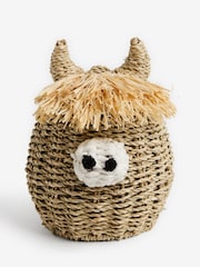 Natural Mini Hamish Basket - Image 5 of 5