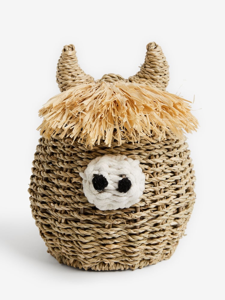Natural Mini Hamish Basket - Image 5 of 5