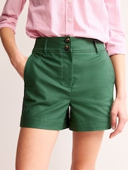 Boden Green Westbourne Sateen Shorts - Image 4 of 5