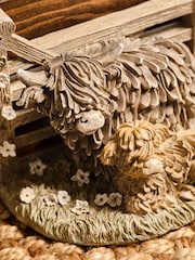 Natural Hamish The Highland Cow Scenic Doorstop - Image 2 of 5