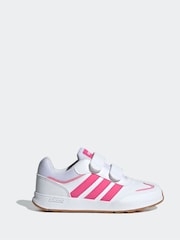 Rosa/blanco - adidas Kids Tensaur Switch Trainers - Imagen 1 de 8