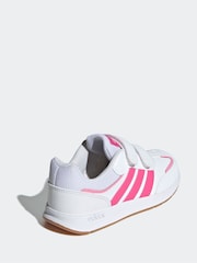 Rosa/blanco - adidas Kids Tensaur Switch Trainers - Imagen 3 de 8