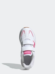 Rosa/blanco - adidas Kids Tensaur Switch Trainers - Imagen 5 de 8