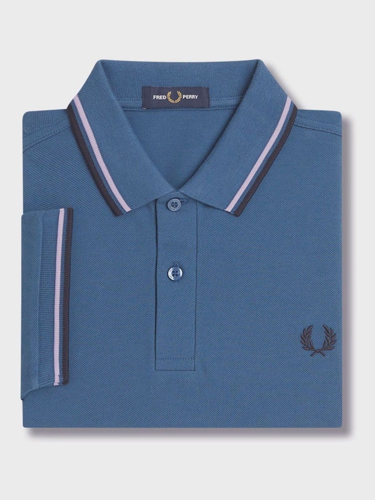 Fred Perry Twin Tipped Polo Shirt - Image 7 of 7