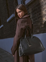 Black Leather Premium Grab Bag - Image 3 of 11