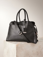 Black Leather Premium Grab Bag - Image 6 of 11