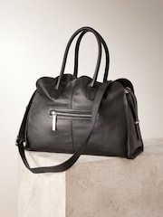 Black Leather Premium Grab Bag - Image 7 of 11