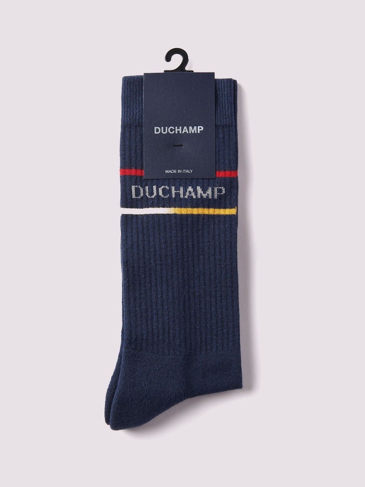 Черный - Мужские спортивные носки Duchamp - Image 3 of 3