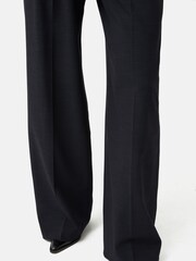 Jigsaw Blue Crosshatch Nik Trousers - Image 3 of 7