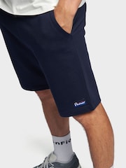 Penfield Blue Navy Mens Original Logo Sweat Shorts - Image 3 of 7