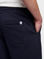 Penfield Blue Navy Mens Original Logo Sweat Shorts - Image 4 of 7