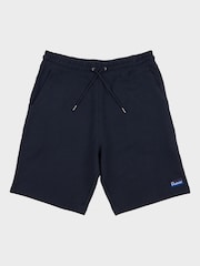 Penfield Blue Navy Mens Original Logo Sweat Shorts - Image 6 of 7