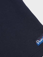 Penfield Blue Navy Mens Original Logo Sweat Shorts - Image 7 of 7