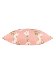 Wylder Nature Pink Daisies Floral Outdoor Cushion - Image 2 of 3