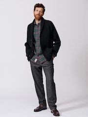 Aubin Earl Shawl Collar Wool Cardigan - Image 3 of 9