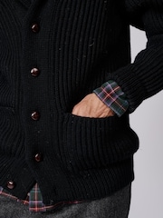 Aubin Earl Shawl Collar Wool Cardigan - Image 6 of 9