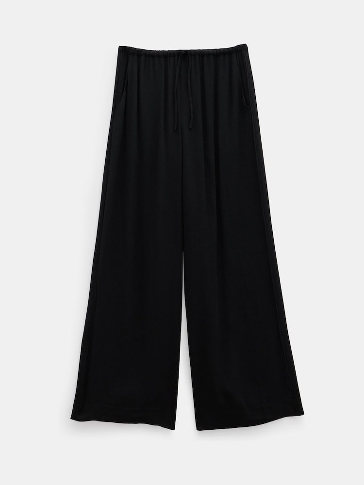 Negro - Pantalones con cintura anudada Lyra de Hush - Imagen 5 de 5 Negro - Pantalones con cintura anudada Lyra de Hush - Imagen 5 de 5