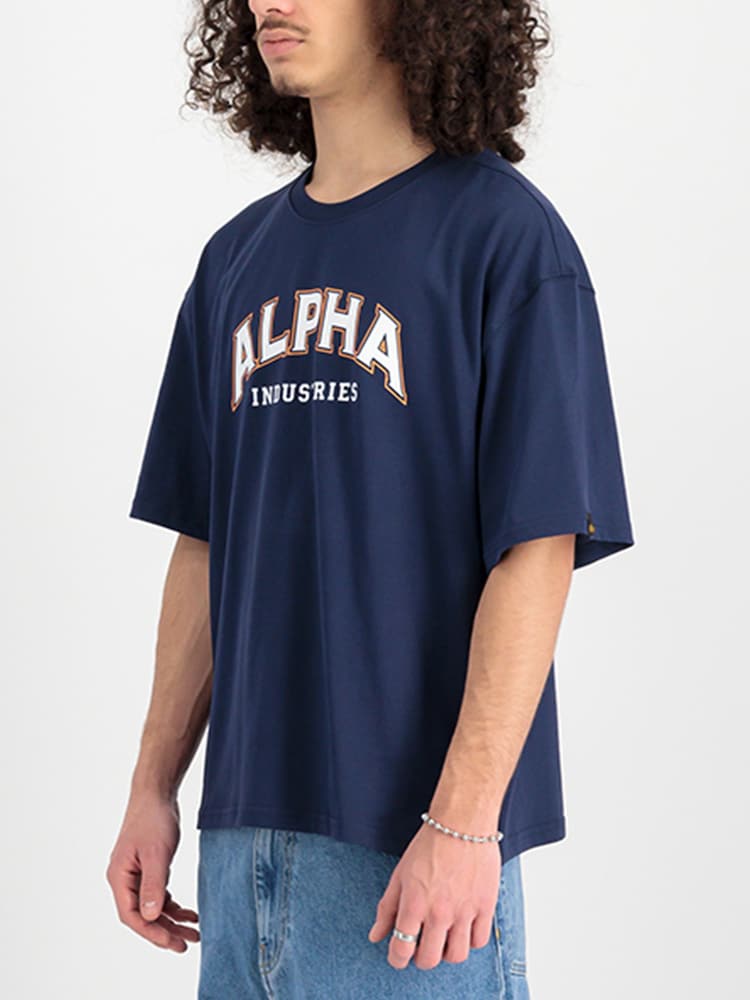 Alpha Industries College 100% Cotton T-Shirt - Image 3 of 3
