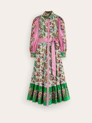 Boden Cream Cotton Midi Shirt Dress - Image 5 of 5