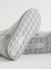 Grey Checked Boots Slippers - Image 5 of 6