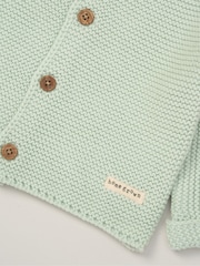 Homegrown 100% Organic Cotton Knitted Cardigan - Image 2 of 3