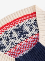 Navy Blue Fairisle Pattern Christmas Dog Jumper - Image 7 of 11