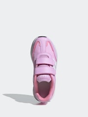 Blanco/rosa - adidas Kids Tensaur Switch Trainers - Imagen 5 de 8