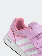 Blanco/rosa - adidas Kids Tensaur Switch Trainers - Imagen 7 de 8