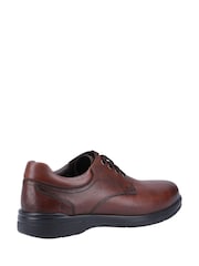 Hush Puppies Marco Lace-Up Brown Shoes - Image 2 of 4