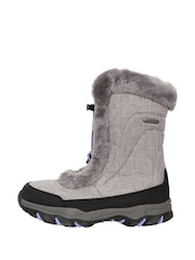 Сірий - Mountain Warehouse Ohio Youth Adaptive Snow чоботи - Image 3 of 5