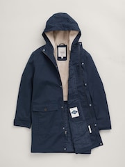 Seasalt Cornwall Navy Men's Tidesman Waterproof Coat - Bild 3 von 4