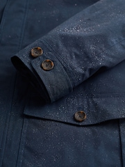 Seasalt Cornwall Navy Men's Tidesman Waterproof Coat - Bild 4 von 4