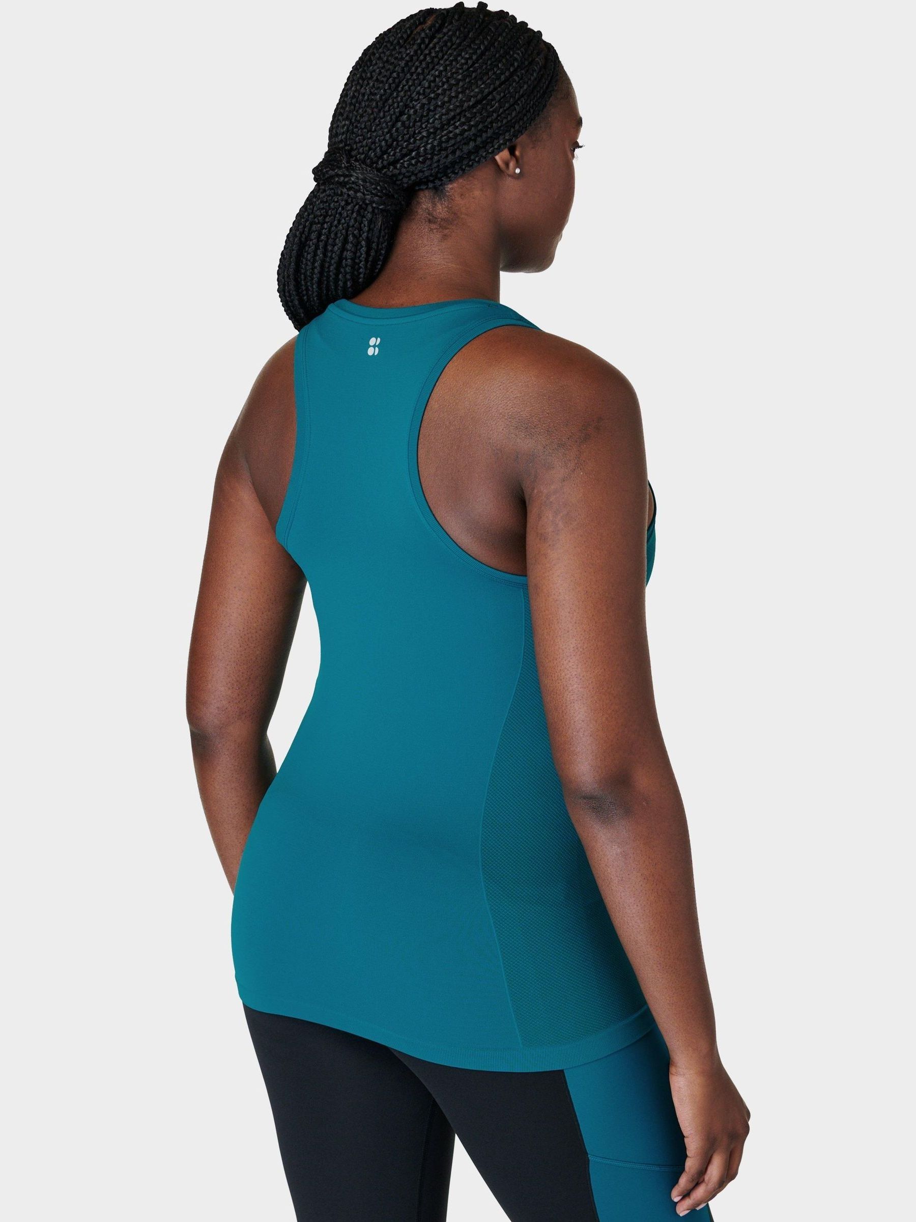 Buy Sweaty Betty Reef Teal Blue Athlete Seamless Workout