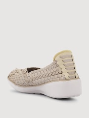 Pavers Gold Stretch Fit Memory Foam Slip On Pumps - Image 2 of 5