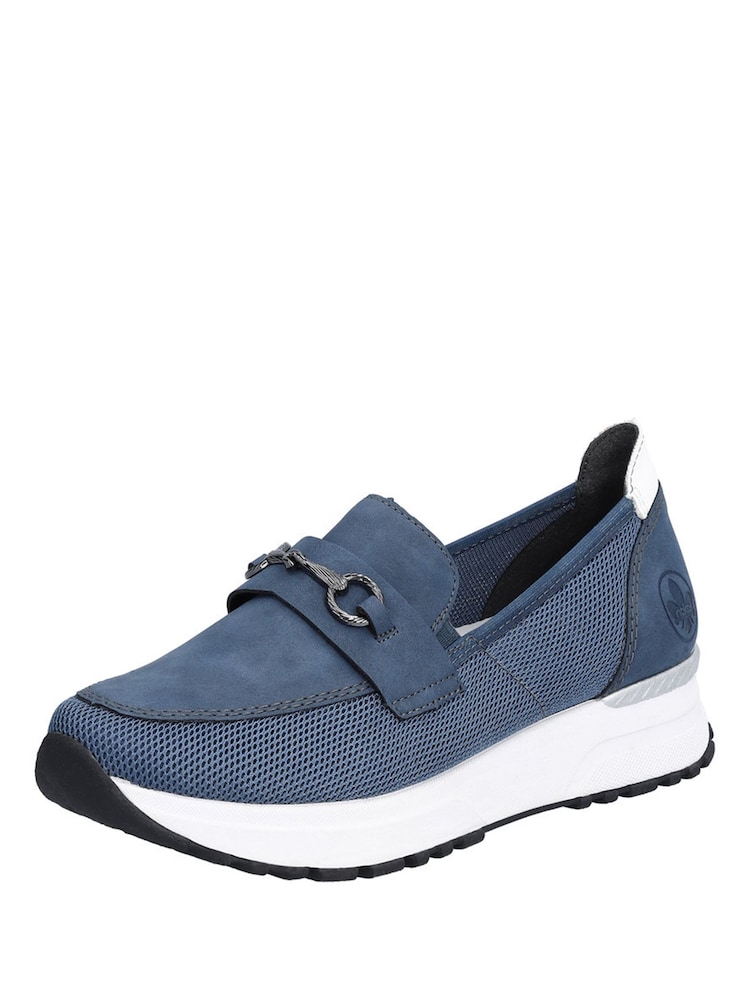 Rieker Womens Wide Fit Elastic Band (Goring) Shoes - Image 2 of 10