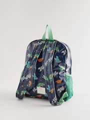 Cath Kidston Navy Space Bear Large Backpack - Image 2 of 8