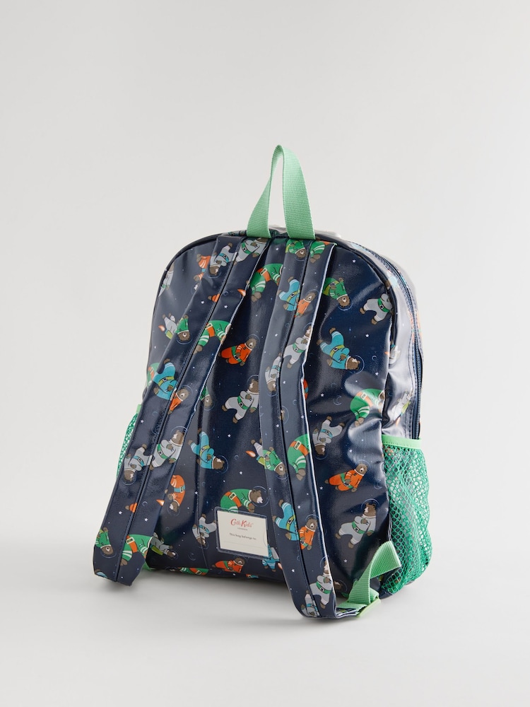 Cath Kidston Navy Space Bear Large Backpack - Image 2 of 8